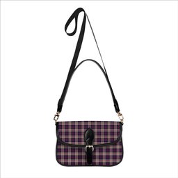 ScotsTee Shop Scottish MacDonald Pattern of Plaids Tartan Women's Chain Crossbody Bag Square Bag
