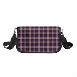 ScotsTee Shop Scottish MacDonald Pattern of Plaids Tartan Women's Chain Crossbody Bag Square Bag