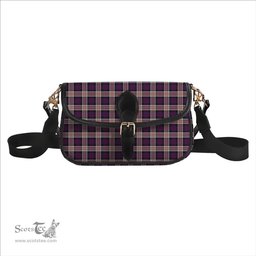 ScotsTee Shop Scottish MacDonald Pattern of Plaids Tartan Women's Chain Crossbody Bag Square Bag