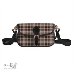 ScotsTee Shop Scottish MacLean Dress Tartan Women's Chain Crossbody Bag Square Bag