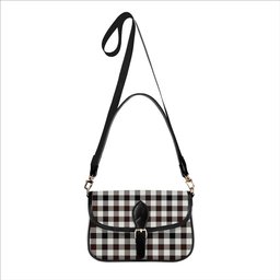 ScotsTee Shop Scottish Hogg Modern Tartan Women's Chain Crossbody Bag Square Bag