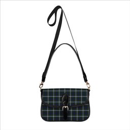 ScotsTee Shop Scottish MacKenzie Dress 2 Tartan Women's Chain Crossbody Bag Square Bag