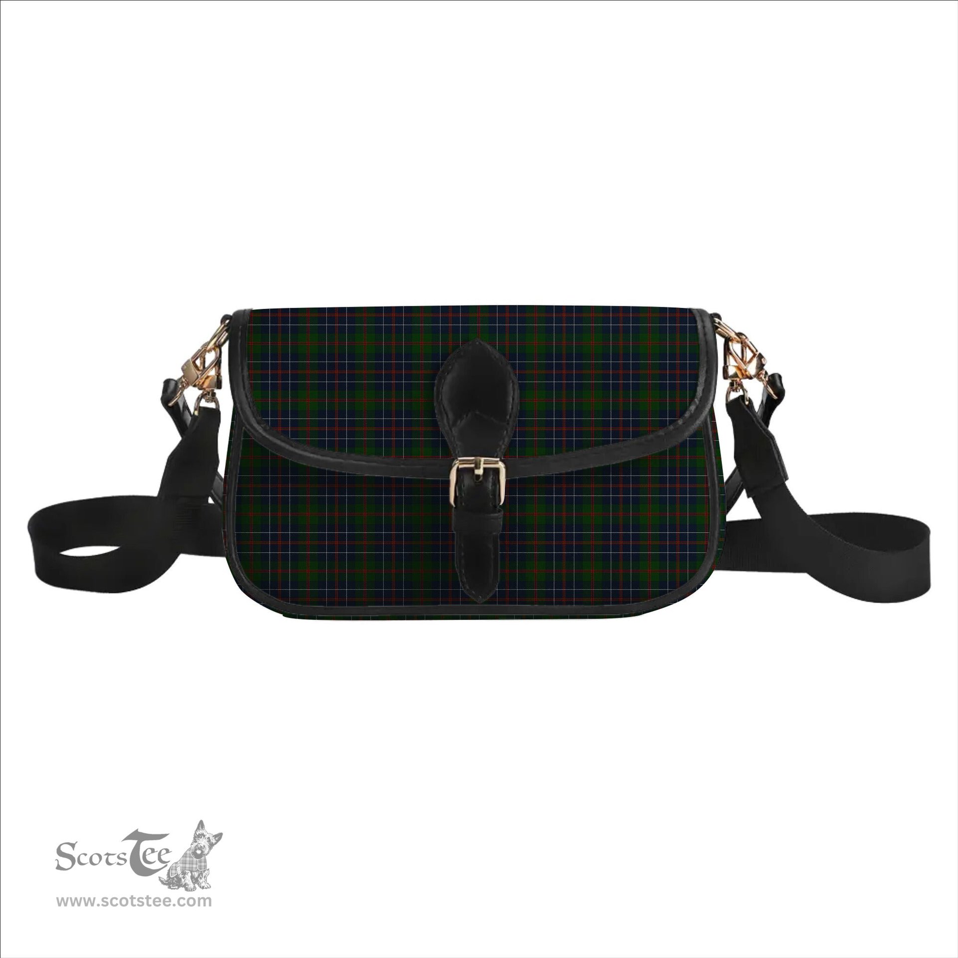 ScotsTee Shop Scottish MacHardy Tartan Women's Chain Crossbody Bag Square Bag