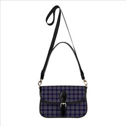 ScotsTee Shop Scottish Heston Tartan Women's Chain Crossbody Bag Square Bag