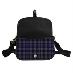 ScotsTee Shop Scottish Heston Tartan Women's Chain Crossbody Bag Square Bag