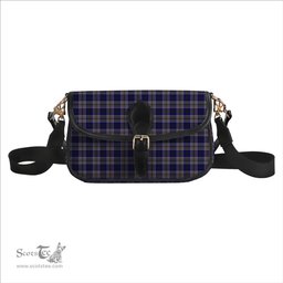 ScotsTee Shop Scottish Heston Tartan Women's Chain Crossbody Bag Square Bag