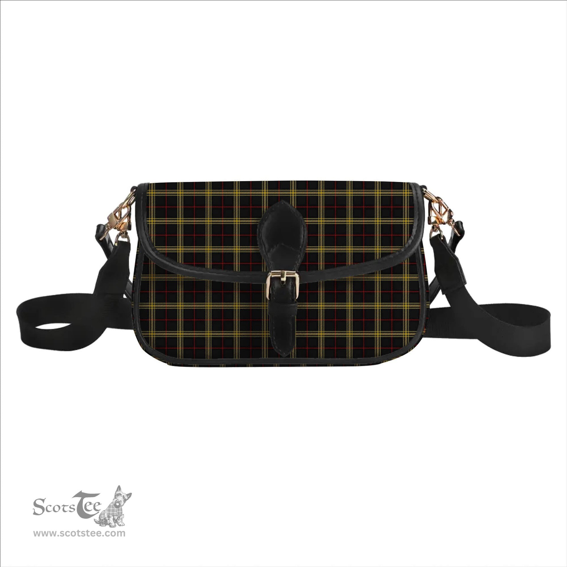 ScotsTee Shop Scottish Gwynn Tartan Women's Chain Crossbody Bag Square Bag