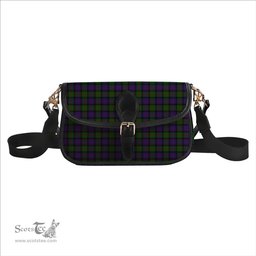 ScotsTee Shop Scottish MacDonald Tartan Women's Chain Crossbody Bag Square Bag