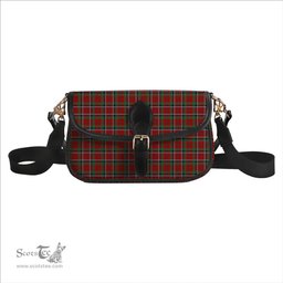 ScotsTee Shop Scottish Graham Red Tartan Women's Chain Crossbody Bag Square Bag