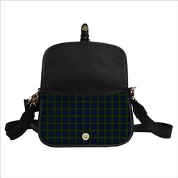 ScotsTee Shop Scottish Gunn Tartan Women's Chain Crossbody Bag Square Bag
