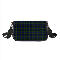 ScotsTee Shop Scottish Gunn Tartan Women's Chain Crossbody Bag Square Bag