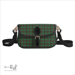 ScotsTee Shop Scottish MacKinnon Hunting Ancient Tartan Women's Chain Crossbody Bag Square Bag