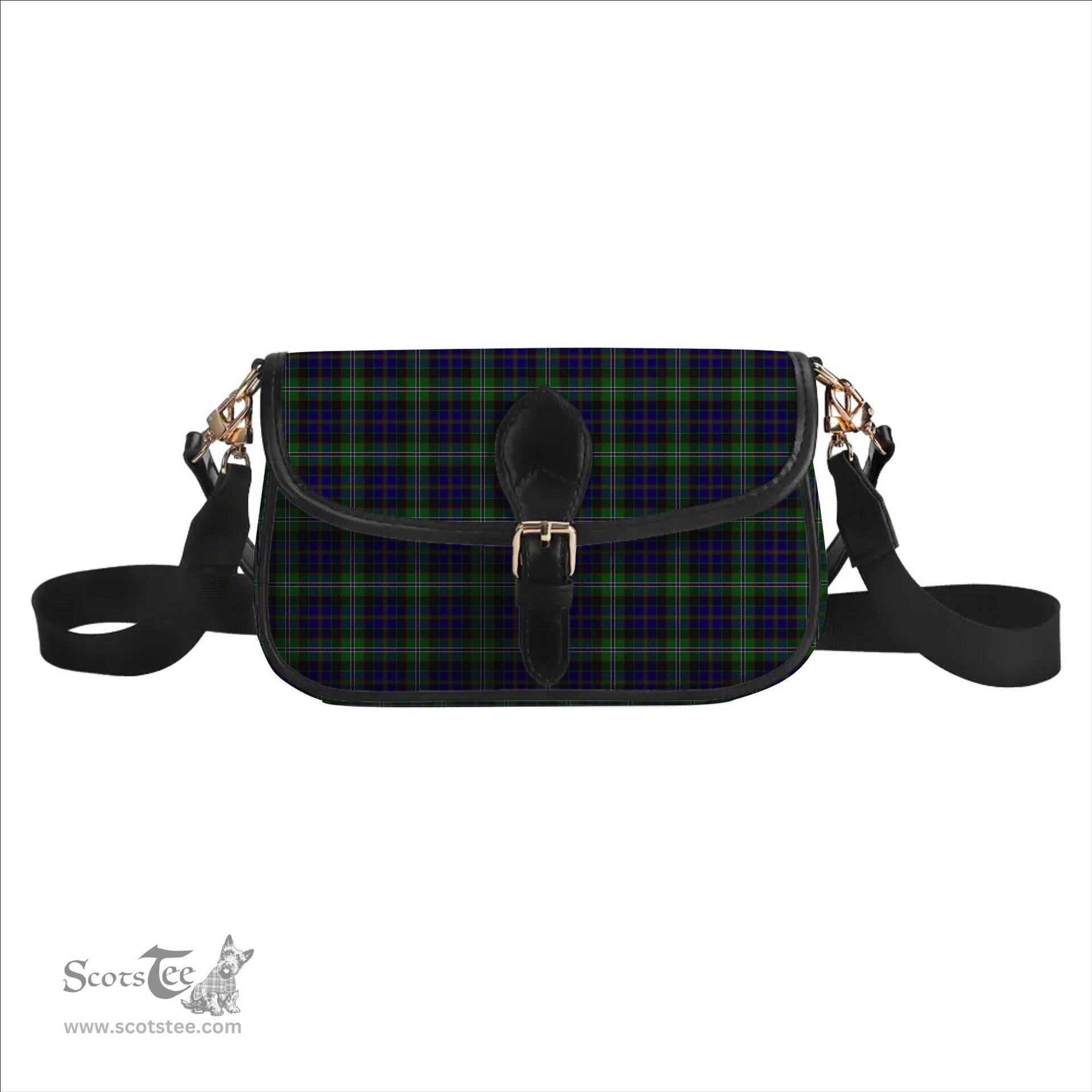ScotsTee Shop Scottish MacCraig Tartan Women's Chain Crossbody Bag Square Bag