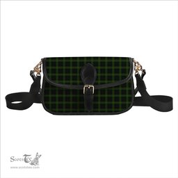 ScotsTee Shop Scottish Gunn Logan Tartan Women's Chain Crossbody Bag Square Bag