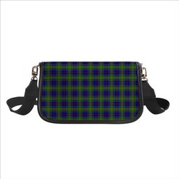 ScotsTee Shop Scottish Greene Tartan Women's Chain Crossbody Bag Square Bag