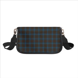 ScotsTee Shop Scottish Hanna of Leith yellow line Tartan Women's Chain Crossbody Bag Square Bag