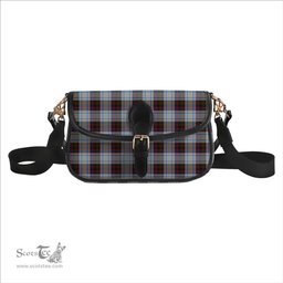 ScotsTee Shop Scottish MacDonald Dress Ancient Tartan Women's Chain Crossbody Bag Square Bag
