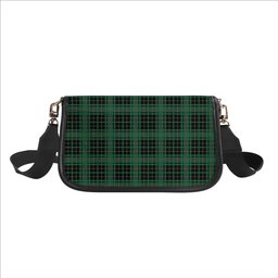 ScotsTee Shop Scottish MacAuley Hunting Ancient Tartan Women's Chain Crossbody Bag Square Bag