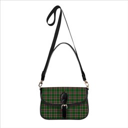 ScotsTee Shop Scottish Gray Hunting SC Tartan Women's Chain Crossbody Bag Square Bag
