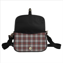 ScotsTee Shop Scottish MacBean Dress Modern Tartan Women's Chain Crossbody Bag Square Bag