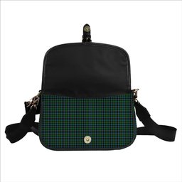 ScotsTee Shop Scottish Hunter of Peebleshire Ancient Tartan Women's Chain Crossbody Bag Square Bag