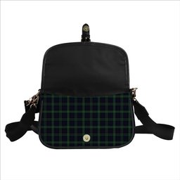 ScotsTee Shop Scottish MacEwan Modern Tartan Women's Chain Crossbody Bag Square Bag