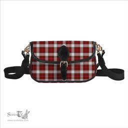 ScotsTee Shop Scottish MacFie Dress Ancient Tartan Women's Chain Crossbody Bag Square Bag