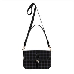 ScotsTee Shop Scottish MacGlynn Tartan Women's Chain Crossbody Bag Square Bag