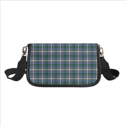 ScotsTee Shop Scottish MacDowall Ancient Tartan Women's Chain Crossbody Bag Square Bag