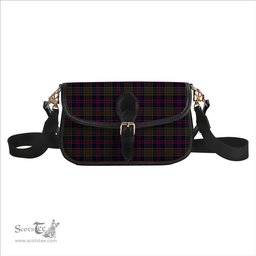 ScotsTee Shop Scottish MacDonald of Clan Ranald Tartan Women's Chain Crossbody Bag Square Bag