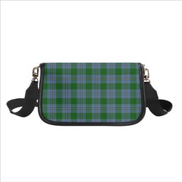 ScotsTee Shop Scottish Irvine of Bonshaw Ancient Tartan Women's Chain Crossbody Bag Square Bag