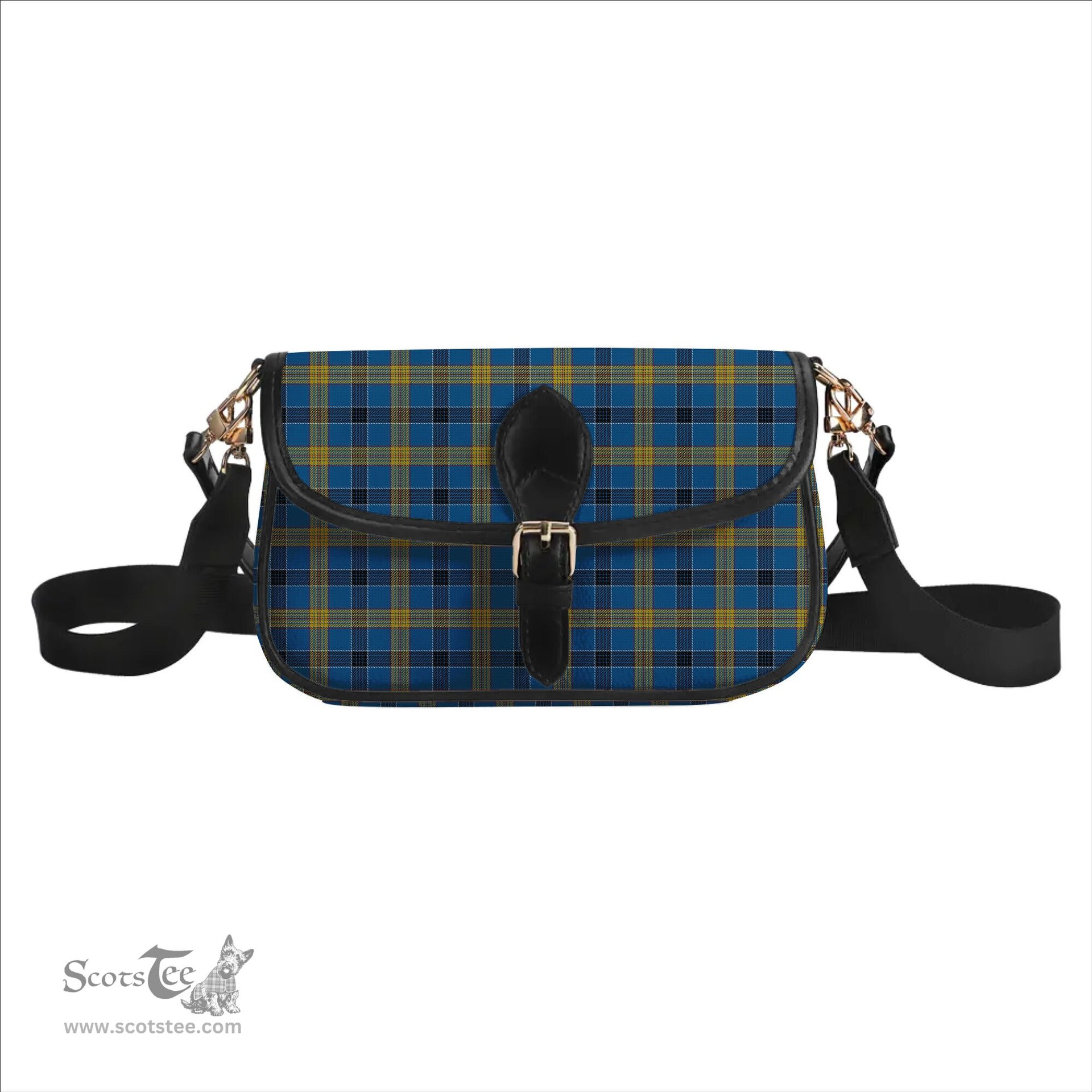 ScotsTee Shop Scottish Laing Tartan Women's Chain Crossbody Bag Square Bag