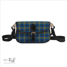 ScotsTee Shop Scottish Laing Tartan Women's Chain Crossbody Bag Square Bag