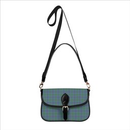 ScotsTee Shop Scottish Irvine of Glentulchan Ancient Tartan Women's Chain Crossbody Bag Square Bag