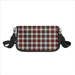 ScotsTee Shop Scottish MacDuff Dress Modern SC Tartan Women's Chain Crossbody Bag Square Bag
