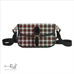 ScotsTee Shop Scottish MacDuff Dress Modern SC Tartan Women's Chain Crossbody Bag Square Bag
