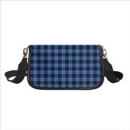 ScotsTee Shop Scottish MacKay Blue Tartan Women's Chain Crossbody Bag Square Bag