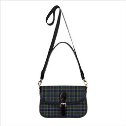 ScotsTee Shop Scottish MacGiboney or MacGibboney Tartan Women's Chain Crossbody Bag Square Bag