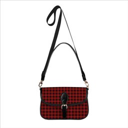 ScotsTee Shop Scottish MacIver 3 Tartan Women's Chain Crossbody Bag Square Bag