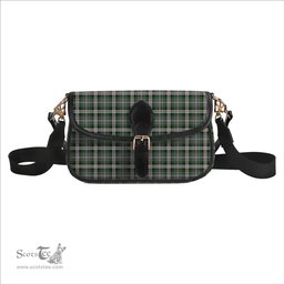 ScotsTee Shop Scottish MacKenzie MacGregor-Hastie Tartan Women's Chain Crossbody Bag Square Bag