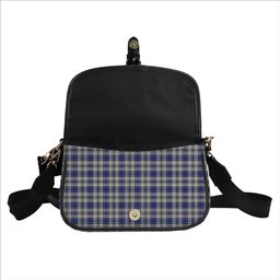ScotsTee Shop Scottish Hannay Tartan Women's Chain Crossbody Bag Square Bag