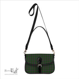 ScotsTee Shop Scottish Gray Hunting Tartan Women's Chain Crossbody Bag Square Bag