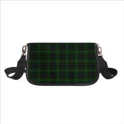 ScotsTee Shop Scottish MacAuley Hunting Tartan Women's Chain Crossbody Bag Square Bag