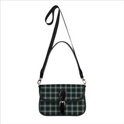 ScotsTee Shop Scottish Gordon Dress Tartan Women's Chain Crossbody Bag Square Bag