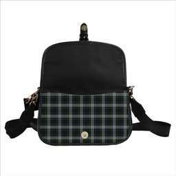 ScotsTee Shop Scottish Gordon Dress Tartan Women's Chain Crossbody Bag Square Bag