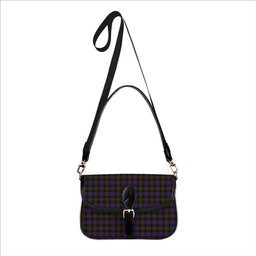 ScotsTee Shop Scottish MacDonell of Glengarry 2 Tartan Women's Chain Crossbody Bag Square Bag