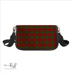 ScotsTee Shop Scottish MacAuley Tartan Women's Chain Crossbody Bag Square Bag