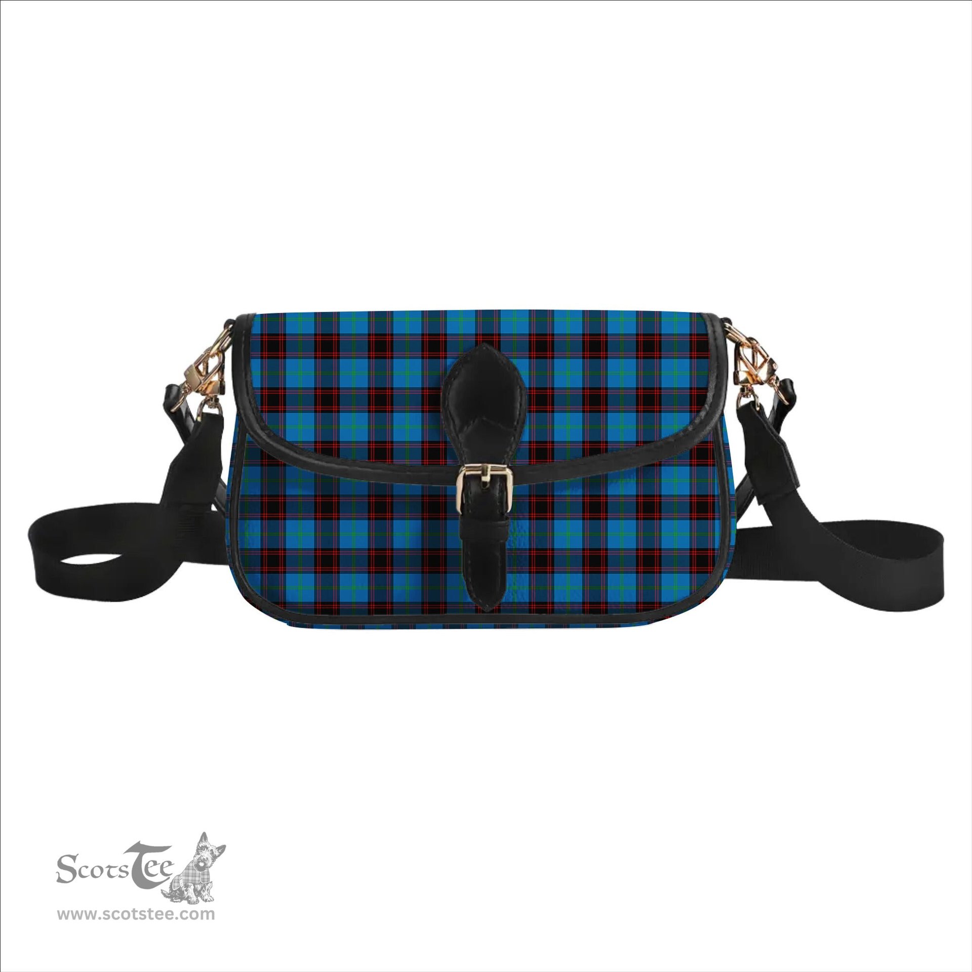 ScotsTee Shop Scottish Home Ancient Tartan Women's Chain Crossbody Bag Square Bag