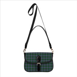ScotsTee Shop Scottish MacIsaac Ancient Tartan Women's Chain Crossbody Bag Square Bag