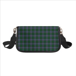 ScotsTee Shop Scottish MacIsaac Ancient Tartan Women's Chain Crossbody Bag Square Bag